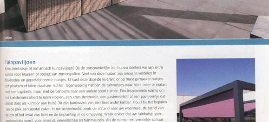 Alles over tuinen-serres-zwembaden Editie 2 – 2011